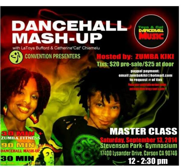 Dancehall Mash-Up Master Class flyer
