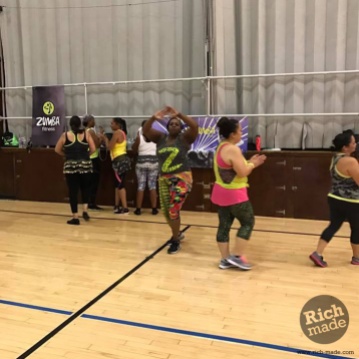 Felicia breaking it down @ 2 Hour Zumba Party at Rogers Park, Inglewood, CA