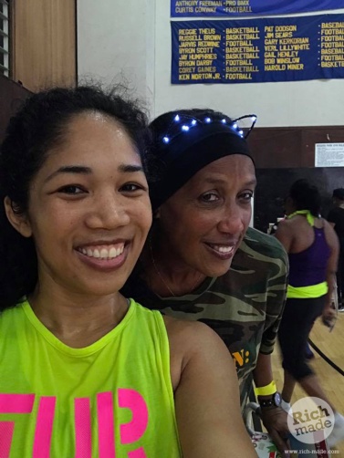 Me + Nalis @ 2 Hour Zumba Party at Rogers Park, Inglewood, CA