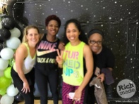 Sandy + her Daughter + friend @ 2 Hour Zumba Party at Rogers Park, Inglewood, CA
